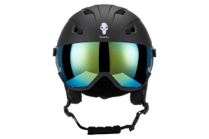 Beasty logo certified snow helmet