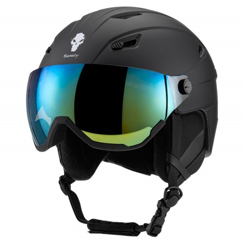 Beasty logo certified snow helmet