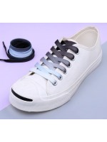 LACES Flat  Color Gradient Tide Shoelaces Black