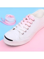 LACES Flat  Color Gradient Tide Shoelaces pink