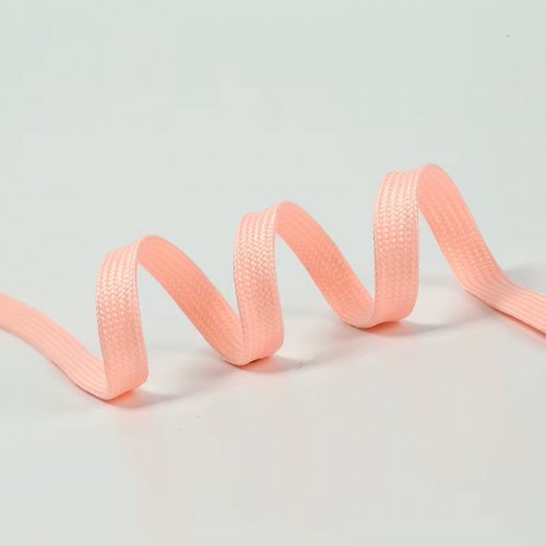 LACES Flat HF Glow-in-the-Dark Reflective Double Hollow Shoelaces pink