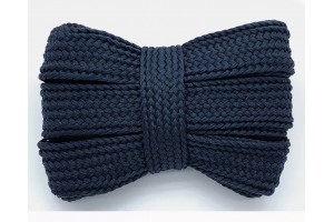 LACES Flat Wide 2cm Single Layer Shoelaces DK navy