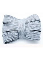 LACES Flat Wide 2cm Single Layer Shoelaces grey