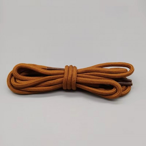LACES HF Premium rope Round Shoelaces caramel