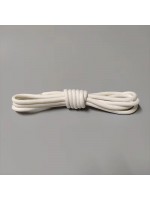 LACES HF Premium rope Round Shoelaces milky white