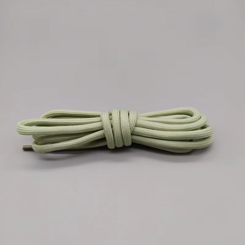 LACES HF Premium rope Round Shoelaces mustard