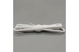 LACES HF Premium rope Round Shoelaces white