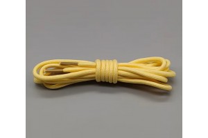 LACES HF Premium rope Round Shoelaces yellow