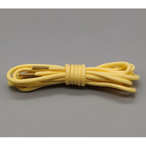 LACES HF Premium rope Round Shoelaces yellow