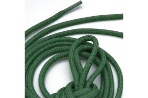 LACES HF Round Reflective Fluorescent Shoelaces grass green