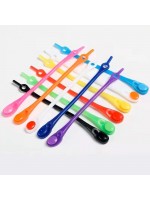 LACES HF Stretch Elastic Silicone Shoelaces MultiColor