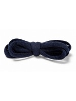 LACES Half Round Oval Shoelaces Navy