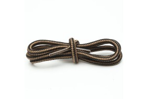 LACES Hikies Two tone ShoeLaces Black brown