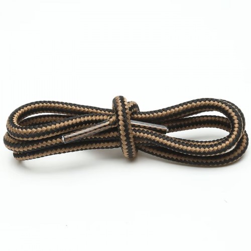LACES Hikies Two tone ShoeLaces Black brown