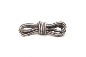 LACES Hikies Two tone ShoeLaces brown medium grey