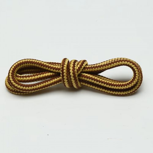 LACES Hikies Two tone ShoeLaces Yellow brown