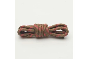 LACES Hikies dots Shoelaces browm pink