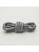 LACES Hikies dots Shoelaces Grey pink