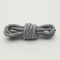 LACES Hikies dots Shoelaces Grey pink