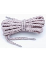 LACES Round Elastic Coconut Shoelaces Light pink ash