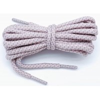 LACES Round Elastic Coconut Shoelaces Light pink ash
