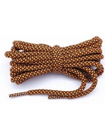LACES Round Elastic Coconut Shoelaces Orange black