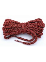 LACES Round Elastic Coconut Shoelaces red black