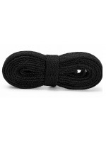 LACES Thick Flat Shoelaces Black