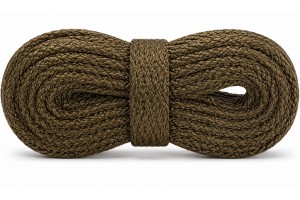 LACES Thick Flat Shoelaces BrownGrey