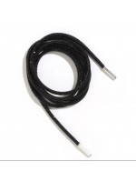 Laces HF Round Shiny Bling Crystal Shoelaces Black