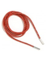 Laces HF Round Shiny Bling Crystal Shoelaces red