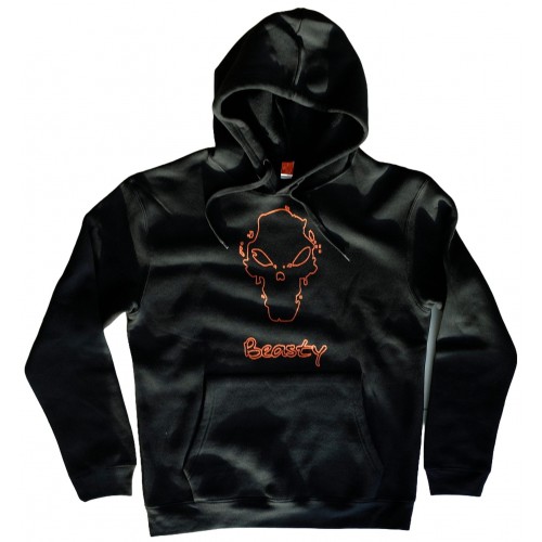 Beasty black hoodie