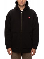 686 Sherpa Lined Hooded Sweatshirt black