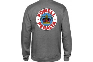 Powell Peralta Supreme Sweatshirt Gunmetal