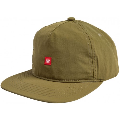 686 Mountain Scape Adjustable Hat Surplus green