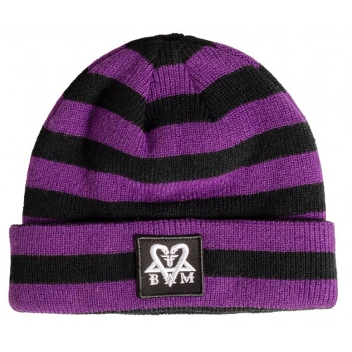 Fallen Bam Striped Beanie