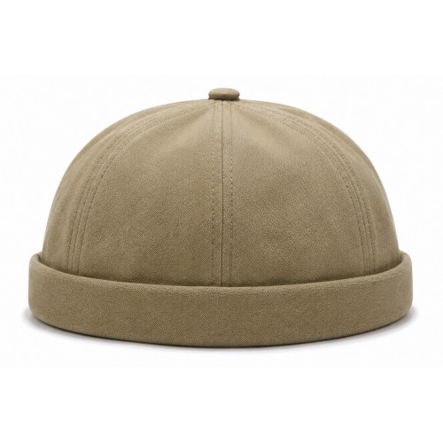 NH Street Brimless Dockers Hat sand