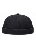 NH Street Brimless Dockers Hat black