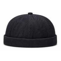 NH Street Brimless Dockers Hat black
