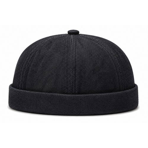 NH Street Brimless Dockers Hat black