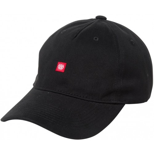 686 Camp 5Panel Adjustable Hat Black