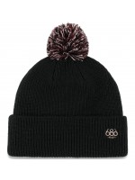 686 WMNS MIX POM BEANIE BLACK