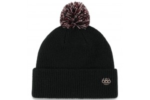 686 WMNS MIX POM BEANIE BLACK