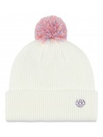 686 WMNS MIX POM BEANIE WHITE