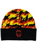 Spitfire BIGHEAD FLAME BLK RED YLW