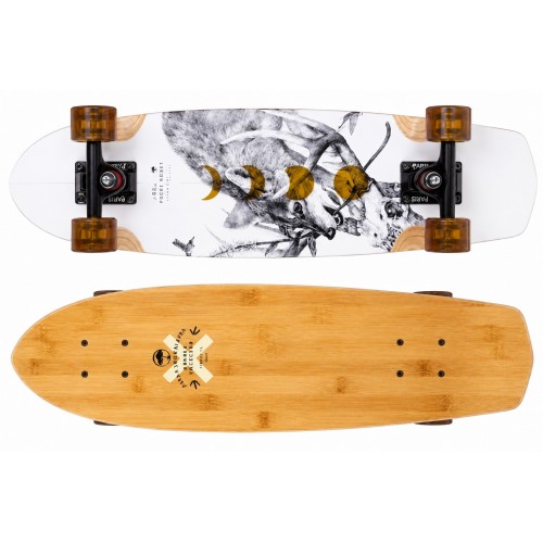 Arbor Cruiser Bamboo Pocket Rocket WhiteBlack 27