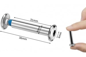 GUIXE Skating Screws 31x 6mm 4pcs 