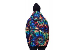 686 RENEWAL INSULATED ANORAK GRATEFUL DEAD BLACK TIE DYE 10K/10K 