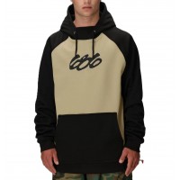 686 BONDED FLEECE HOODY SAGE COLORBLOCK