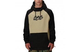 686 BONDED FLEECE HOODY SAGE COLORBLOCK